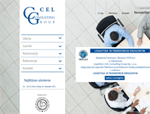 Tablet Screenshot of celcg.pl